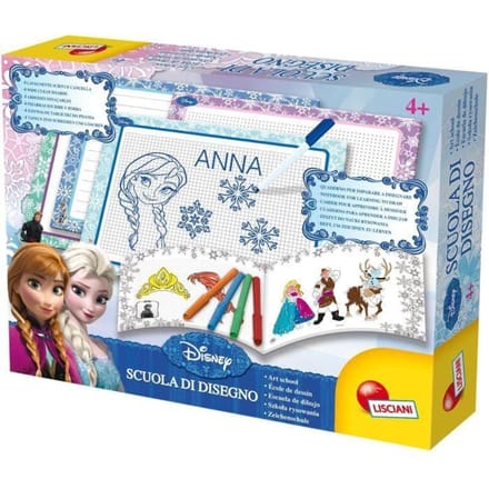 Kit de dessin - LISCIANIGIOCHI - LA REINE DES NEIGES - Ardoises, Feutre effaçable