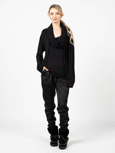 La Haine Inside Us broek Batonrouge Vrouw zwart