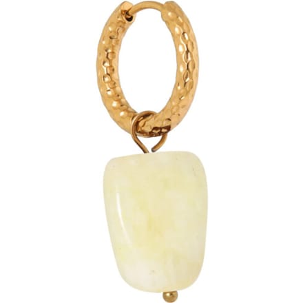 Label Kiki Butter yellow hoop