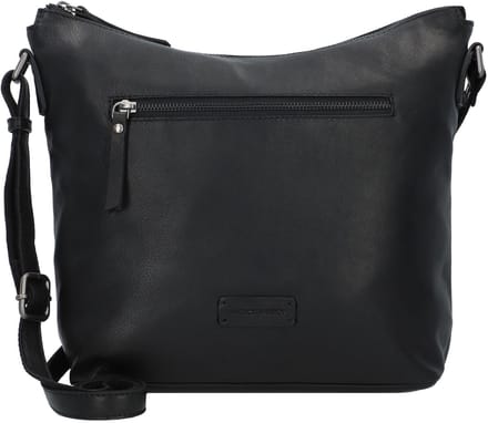 Jack Kinsky Montreal Schoudertas Leer 26 cm - Dames - schwarz