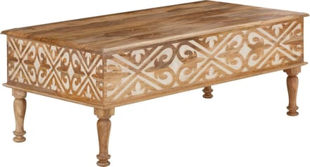Spring-Salontafel - Mangohout