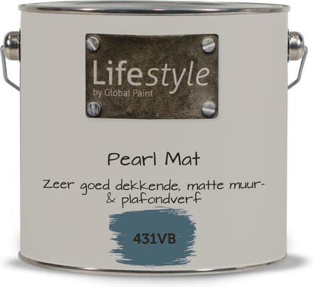 Lifestyle Pearl Mat - Extra reinigbare muurverf - 431VB - 2.5 liter