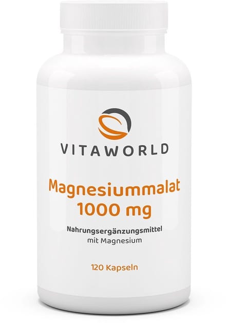 Vitaworld Magnesium malaat 120 capsules