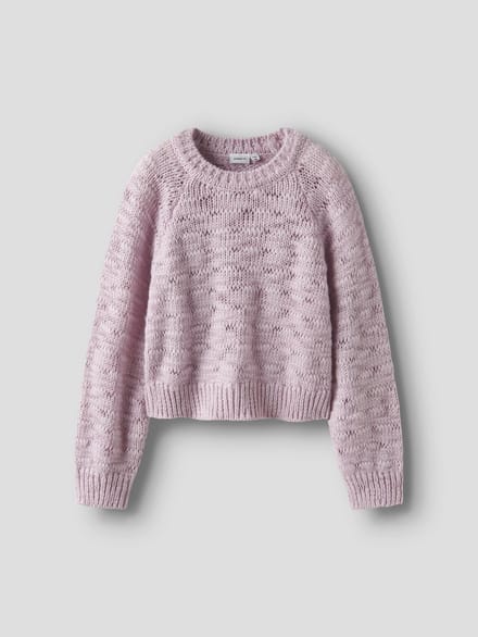 NAME IT - NKFTIKSINA LS SHORT KNIT - Meisjes - Truien
