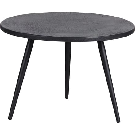 WOOOD Suze Bijzettafels - Hout/metaal - Zwart - Set van 2