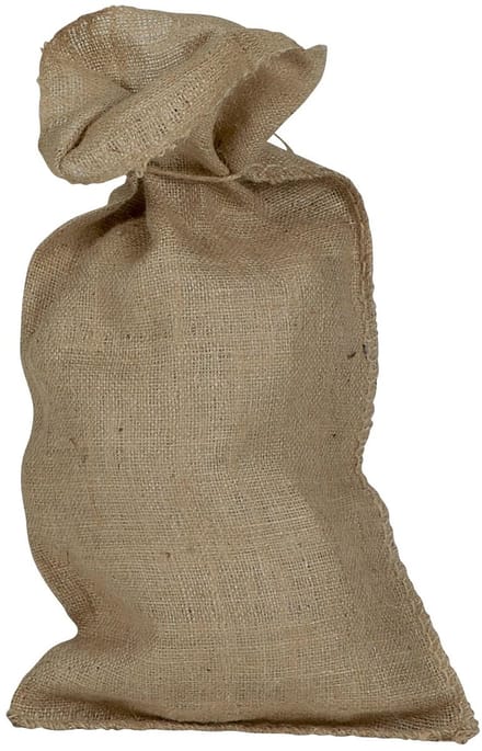 5x | Jute zak 30x60cm | 100% biologisch afbreekbaar | 25KG