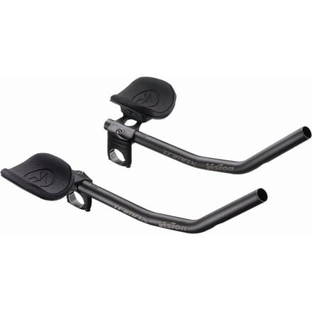 Vision Trimax Adjustable Clip On J-bend Aerosturen Zwart 210-360 mm