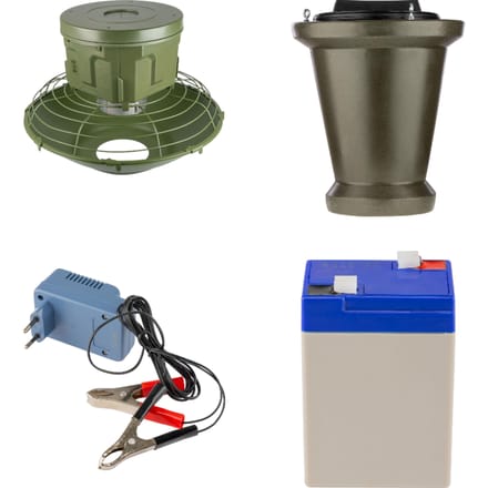 Eurohunt voederautomaat set compleet