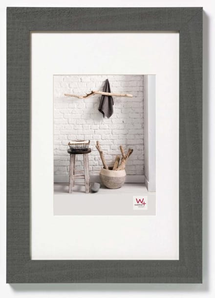 walther+ design HO040D Wissellijst Papierformaat: 30 x 40 cm Grijs