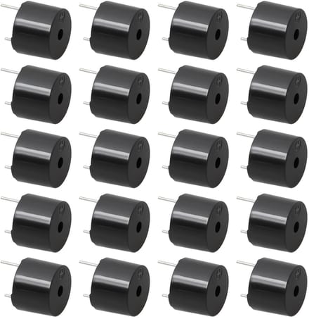 Dailygoods - 20 Stuks Elektronische Actieve Zoemer voor Diverse Toepassingen