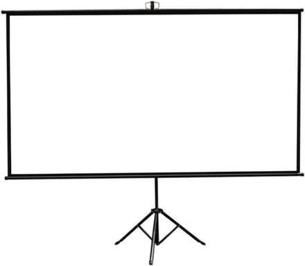 Projectiescherm - Mobiel scherm - Thuisbioscoop - Zonder perforatie - 72 inch - Wit