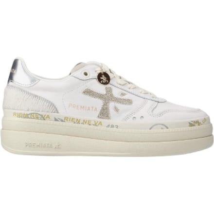 sneaker vrouw Premiata - micol - wit