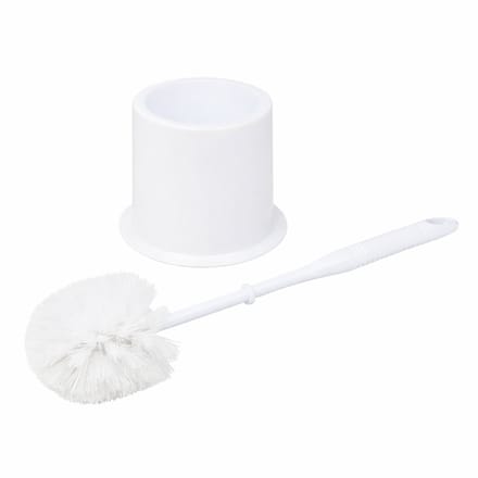 Toiletborstel Met Houder - WC Borstel - Wit