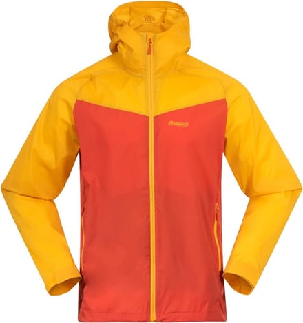 Bergans herenjas Microlight Jacket Brick/Light Golden 182248