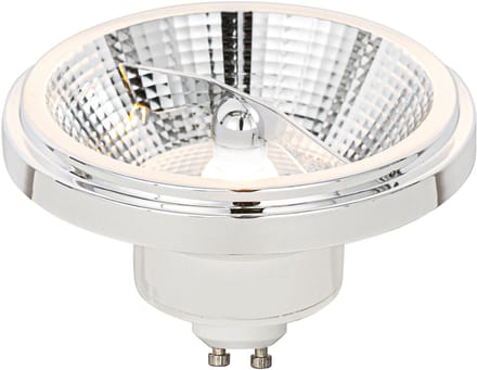 LUEDD Set van 5 GU10 dimbare LED lamp AR111 wit 11W 810 lm 2700K