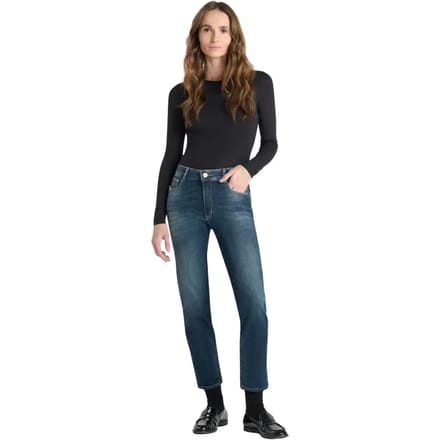 Straight Jeans Le Temps des Cerises Jeans push-up slim hoge taille PULP, 7/8