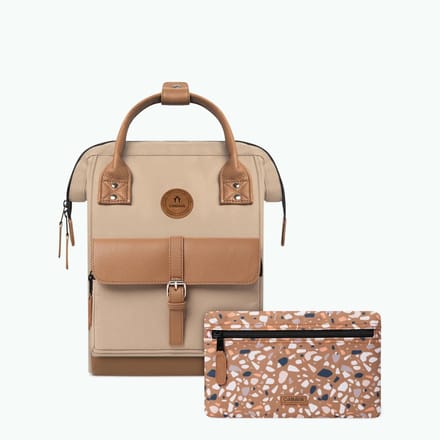 Cabaia - Rugzak Adventurer Small Kuala Lumpur - 10L - Laptopvak 10,5 inch - Bruin