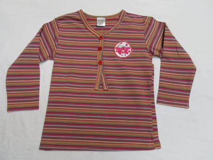 dirkje, meisjes, t-shirt lange mouw , streepje , 2 jaar 92