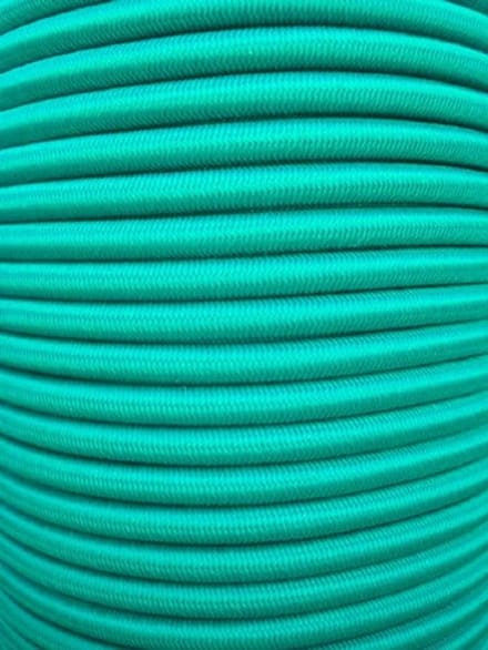 20 m Elastisch Expandertouw 6 mm - Groene Rubber Touw voor Dekzeilen en Spankabels