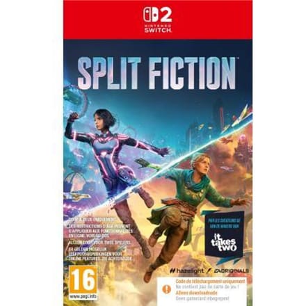 Nintendo Switch 2 Switch 2 Split Fiction - Code in a Box NL/FR Games