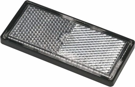 ProPlus Zelfklevende witte reflector - 85 x 39 mm - rechthoekig - E4-gekeurd