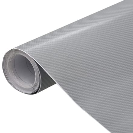 vidaXL - 2 - st - Autofolie - 4D - 100x150 - cm - zilverkleurig