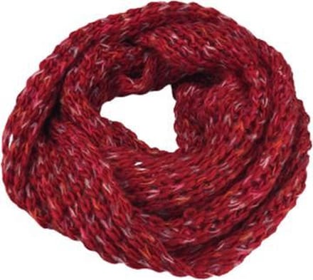 Trendy warme Loop Sjaal OLGA - Rood / Multicolor - Dames - Acryl / Polyester - Wintersjaal