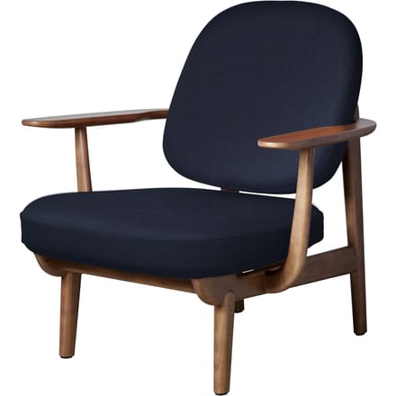 Fritz Hansen Fred Loungefauteuil - JH97 - Christianshavn 1155 - eiken walnoot gebeitst