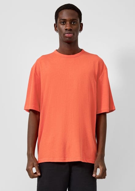 s.Oliver -qs T-shirts Oranje Größe: XL | Basic T-Shirts Outlet | Herren | Orange