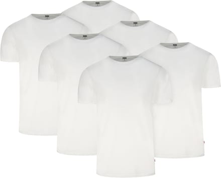 6-pack Levi's heren T-shirt Rond-Neck