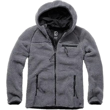 Brandit - Teddyfleece Worker Jacket - L - Grijs