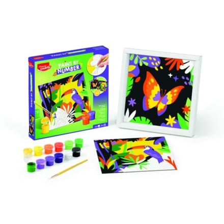 Maped Creativ schilderset 'Schilderen op nummer' PAPEGAAI/VLINDER
