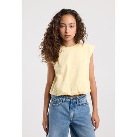 America Today Evalien Jr Light Yellow Maat: 146/152 | Overhemden Outlet | kids | Geel