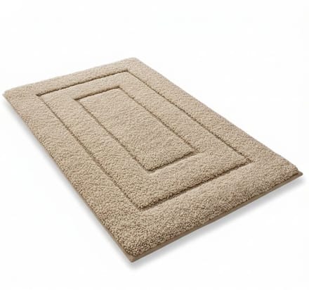 KAD® Badmat - Badmat Antislip - Douchemat - Beige - 60cm x 40cm x 2cm