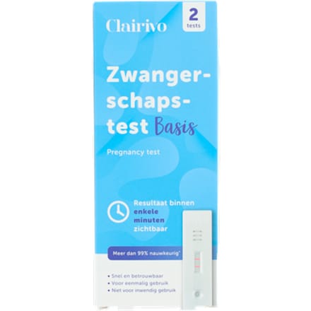 Zwangerschapstest casette 2st