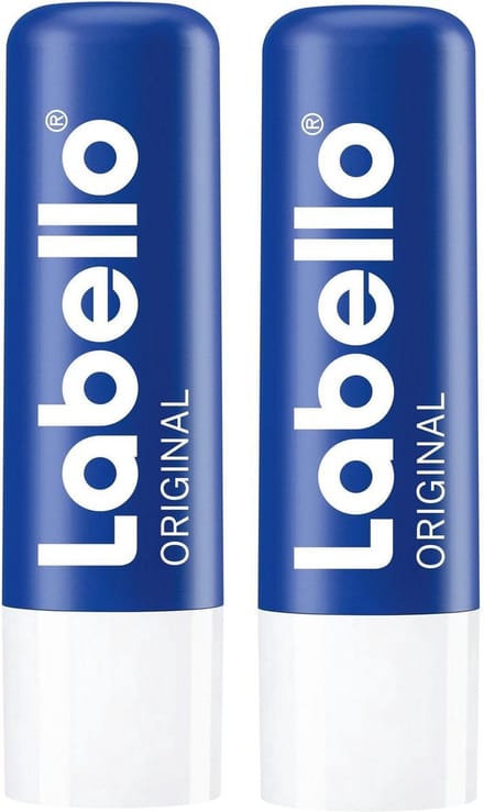 Labello Original - Blauw Voordeelset - 24H hydraterend - 2 stuks
