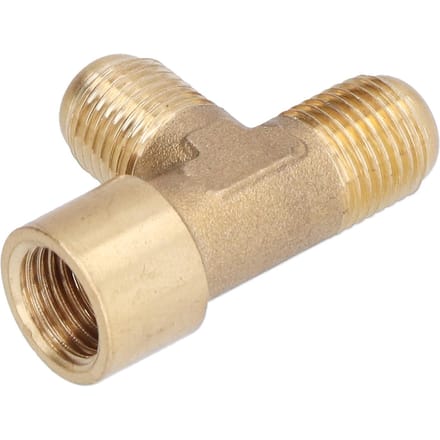 3-weg Klep Adapter 1 4 Duurzaam Stevig Fijne Afwerking Spiraalvormig Messing Slang Splitser