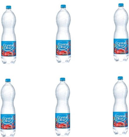 Crystal Clear - Cranberry - 6 x 1,5 liter - Voordeelverpakking