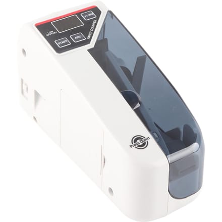 Compteuse de billets Portable Manuelle Mini Petite Résistante à l'usure Machine à Compter l'Argent US Plug gray