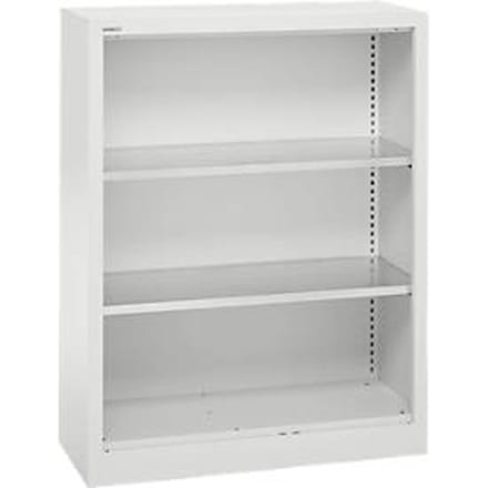 Schäfer Shop Select MS stellingkast, 3 OH, B 950 x D 400 x H 1215 mm, plaatstaal, lichtgrijs