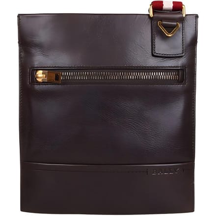 Bally Mode Leer Crossbody Schoudertas Heren tassen Bruin TANIT-261 Basic Set (Bag+Dust Bag)