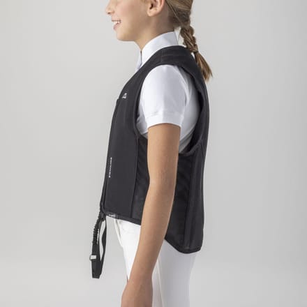Equiline Junior Airbag Vest - Zwart - Maat T2