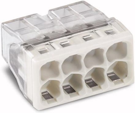 WAGO Lasklem 8V 0.5-2.5 Lichtgrijs 2273-208 - 10 stuks