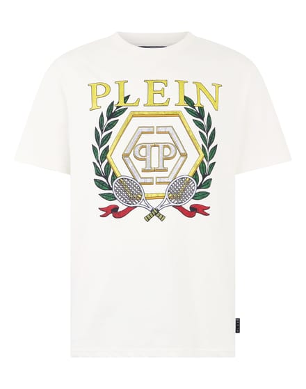 Round Neck T-Shirt Tennis Crest