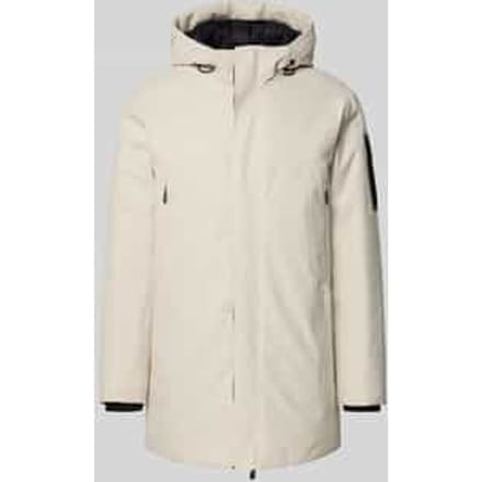 Regular fit parka van waterdicht materiaal, model 'HEXATECH'