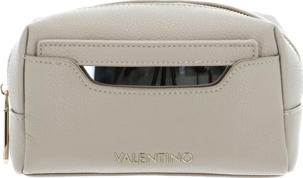 VALENTINO Toilettas Ring Re Soft Cosmetic Case Ecru Crème