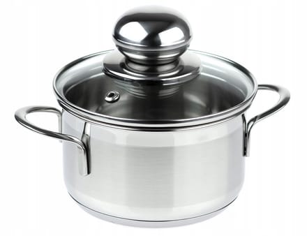 SSW City Klein Kookpannetje RVS 0,8L met Deksel