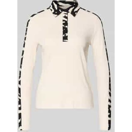 Poloshirt met korte knoopsluiting