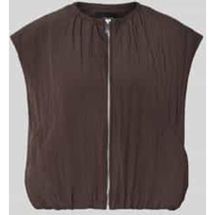 boxy fit bodywarmer van viscosemix model 'Werina'