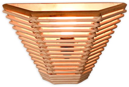 Belvivere Saki Wandlamp - Natuurlijk Design